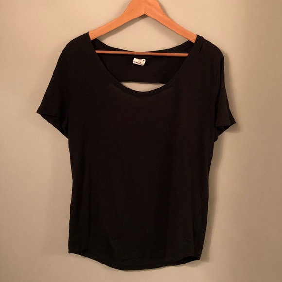 PINK Victoria's Secret Tops - Victoria’s Secret Pink Open Back Tee